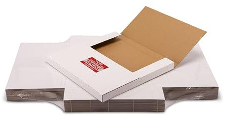 Kayritonz Buste per dischi in vinile, 31,5 x 32,5 x 2,5 cm (lunghezza x larghezza x profondità), scatole di cartone ondulato, per spedizioni, imballaggi e traslochi, con adesivi fragili, colore