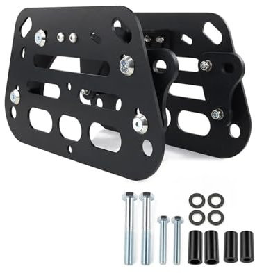 YIJIAVSX Motorrad Gepäckträger Für Kawasaki Für Vulcan S Für Vulcan 650 S Für Vulcan S VN650 2015-2023 Motorrad Satteltasche Unterstützung Bars Klammern Seite Gepäckträger Motorrad Gepäckträger