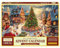 Puzzles Adventskalender 2024 Jigsaw, Familienurlaub Puzzle 1008 Teile Puzzles, 24 Boxen Puzzles für Countdown bis Weihnachten, Hausdekoration, Weihnachtsgeschenke für Erwachsene Kinder Weihnachtsstadt