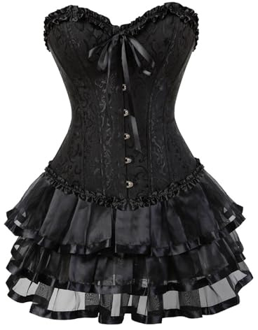 SRZYMJ Underbust Corset Black Corset top Leather Dark Blue Corset Dress Orange Corset top with Sleeves Sexy Lingerie for Women Sets Plus Size Green Black Corset underbustwhite Corset with