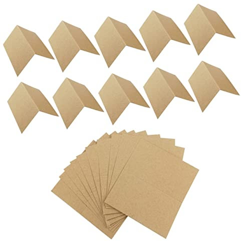 JEWEDECO 100stücke Blanko Grußkarten Aus Kraftpapier Vintage Postkarten Für Weihnachten Einladungen Und Tischkarten Für Scrapbooking Und Kreative Anwendungen