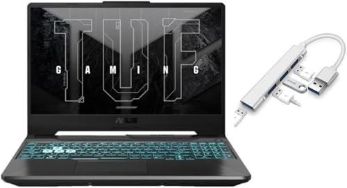 ASUS TUF Gaming 15,6 pollici FHD 144 Hz Laptop | AMD Ryzen 7-7435HS (Beat i7-1355U) | NVIDIA GeForce RTX 3050 | Retroilluminazione | Nero | 8 GB RAM DDR5 | 512 GB SSD | Windows 11 Home | Pacchetto con