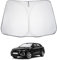 LUWU Parasol para Coche Compatible con Audi Q2 2016-2024 Protección Solar para Parabrisas Interior Parasol Protección UV Q2 2024 Accesorio