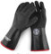 MagneCHEF Freedom BBQ Gloves 932°F Heat Rated Magnetic EZ On Off Safety Clips Waterproof for Grills Smokers Fryers Ovens (18)