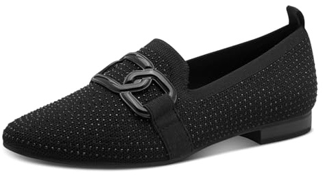 MARCO TOZZI Damen Slipper weiches Feel Me Fußbett Vegan Modern
