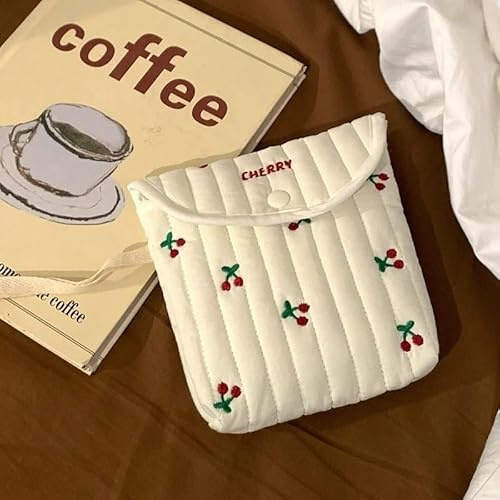 Damenbinden Aufbewahrungstasche, Tampon Aufbewahrung Binden Hygienebeutel Perioden Tasche Menstruationstassen Beutel Baumwolle und Leinen Tampons Binden Damen Geschenke für Mädchen