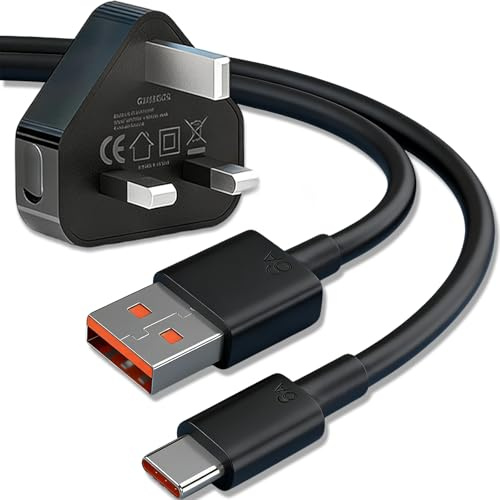 1.5M 6A Type C Kindle Fire Tablet Charger for Amazon Fire Kids Pro/Plus/Gen, HD 10/8/7 Tablet Charging Cord,5V2A Adapter Replacement for Huawei, Samsung, Xiaomi,MacBook, Switch, LG, etc