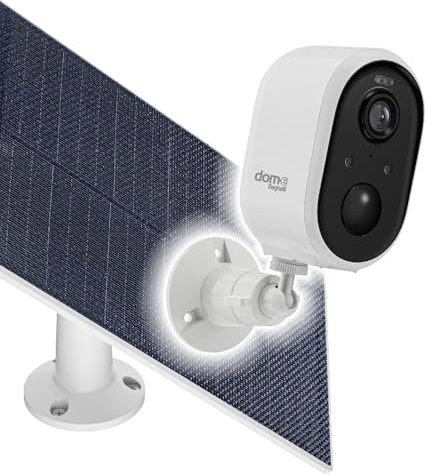 Dom-e Kit Telecamera Outdoor con Pannello Solare