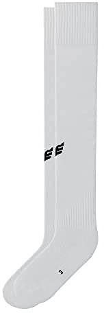 Erima Unisex Kinder Stutzenstrumpf mit Logo (318002), weiß, 1