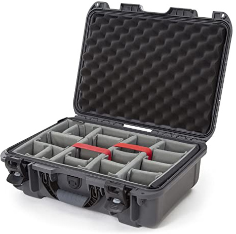 Nanuk 925 Waterproof Hard Case with Padded Dividers - Graphite