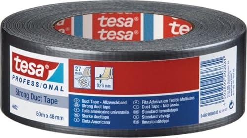 tesa® Duct Tape 4662 50m x 36mm silber-matt