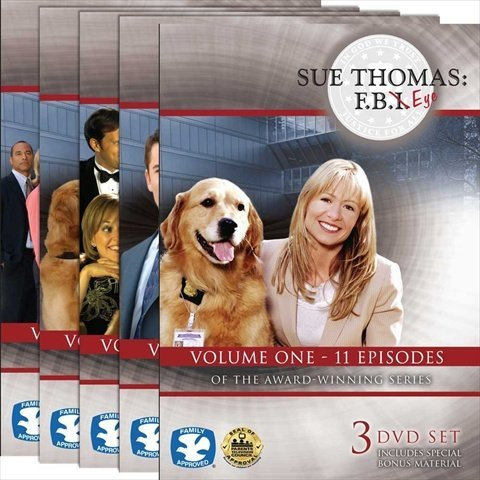 Harris Communications DVD440 Sue Thomas - F.B.Eye Volumes 1-5 DVD Set