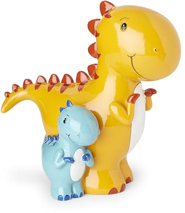 Mousehouse Gifts - Mama und Baby Dinosaurier Baby Spardose für Kinder