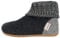 Giesswein Unisex Kinder Wildpoldsried Kids Hohe Hausschuhe, Anthrazit 019, 39 EU