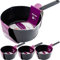 MILKPAN Pans Non Stick Heat Aluminium NONSTICK Coated Cooking Frying Milk PAN KI (18cm)