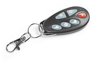 Mach Power Telecomando wireless allarme casa senza fili 868MHz con 6 tasti per centrale di allarme e accessori, compatibile con i principali dispositivi antintrusione (AS-WRC6-030)