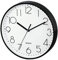 Hama PG-220 Quartz Wanduhr Kreis Schwarz, Weiß