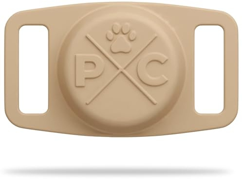 Pup Culture AirTag-Hundehalsband, langlebige und schützende AirTag-Halterung für Hunde und Katzen, verfolge dein Haustier mit Apple AirTag-Technologie, AirTag-Halter