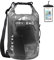 HEETA Dry Bag Wasserdichter Packsack 5L/10L/20L Wasserdicht Taschen mit Handytasche und Gurte für Boot und Kajak, Angeln, Rafting, Schwimmen(Schwarz) -5L