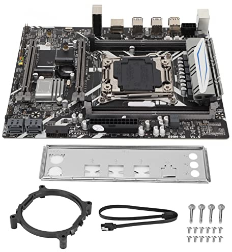 Elprico Computer Mainboard, Computer Motherboard DDR4 M ATX DDR4 M ATX Gigabit Adaptive Network Card PCIE3.0 16X PCIE 4X