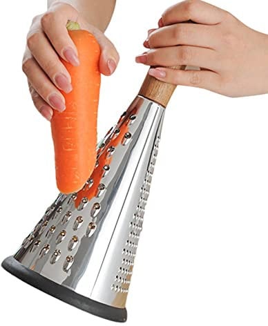 Graters for Kitchen,Professional Box Grater 8 with Stainless Steel | Grater Cheese Lemon for Parmesan Cheese, Vegetables, Ginge Chocolate, Fruits, Lear-au