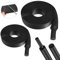 2 Piezas Termoretractil Termoretractil para Cables Tubo Termoretractil Tubo Termoretractil para Cables Tubo Termorretráctil con Adhesivo 3:1 Ø15.4/30mm para Aislamiento Eléctrico Reparaciones