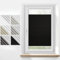 Thermo Plissee mit Bohren nach Maß,100% Verdunkelung und Blickdicht, Plisses für Fenster, 5 Farben,Breite: 30-129cm, Höhe: 50-149cm, Seitenzug- & Springrplisse