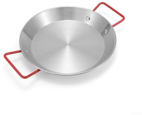 Outdoor Camping Stainless Steel Frying Pan, Adventure Camping Cook Set, Chicken Pot Kitchen,Outdoors Stainless Frypan for Camping and Outdoor Cooking (Silver handle)
