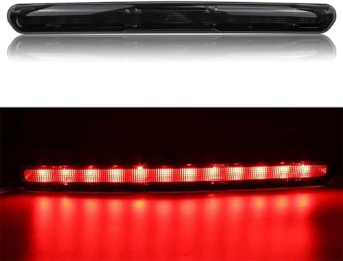IONZS Auto Drittes Bremslicht für Chevy Camaro 2016-2021,High-Mount Bremsleuchte,Zusätzliche Bremslichter Signal Warnung Lampe Montage,A/Black
