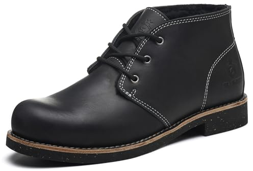 SL-Saint Handgefertigte Klassische Chukka-Stiefel Für Männer Mode Echtes Rindsleder Bequeme Schuhe 5‘’ Geschnürt