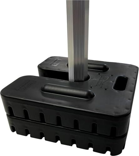 Sun Leisure MAG-TEX 12kg, Gazebo Weights (Set of 4), Heavy Duty, Professional, Commercial, Weights for Gazebos, Shelters, Marquees, Tents, Pagodas, Parasols, Secure and Anchor Gazebos