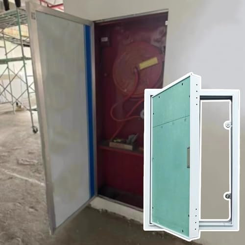 Dailify Panel de Acceso Puerta de Acceso para Pladur con Panel de Yeso, 500x500 400x400 450x450 mm Fontanería Trampilla de Inspección, Pintable Oculta Tapa de Acceso(32x32in (800x800mm))