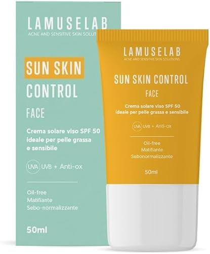 Lamuselab Sun Skin Control SPF 50 Sonnencreme Gesicht 50 ml
