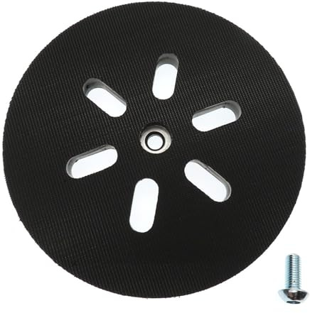 150 mm Schleifteller mit Schraube, Weiches Schleifpad Kompatibel mit Bosch GEX 150, GEX 150 AC, PEX 15 AE, GEX 150 Turbo für Exzenterschleifer