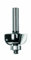 Bosch 2609256611 DIY Hohlkehlfräser zweischneidig, HartMetall, °10mm, 8 mm, Anlaufkugel (1)