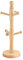 APOLLO The HOUSEWARES Brand Beech Mug Tree, Cup Stand, Tea and Coffee, Natural Wood, Holds 6 Mugs, Natural