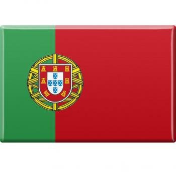 Magnet - Flagge Portugal - Gr. ca. 8x5,5cm - 38962 - Küchenmagnet