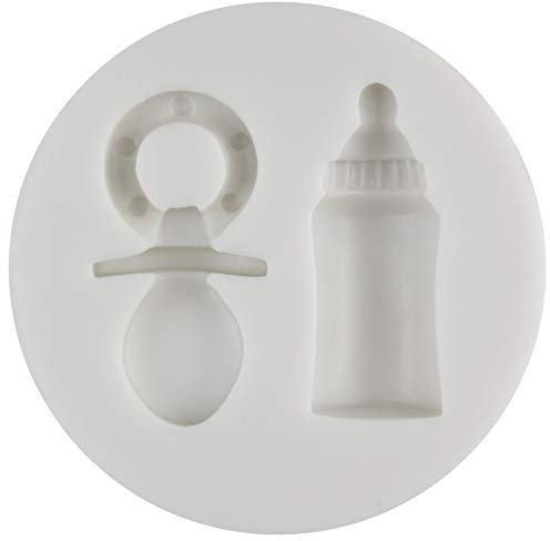 Bébé Biberon Moule Et Sucette En Silicon, Pour Métier De Sucre Gumpaste/Fondant/Décoration De Gâteau/Sucrerie/Jelly/Glace/Cookie/Fabrication De Savon
