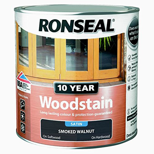 Ronseal 10 Year Woodstain Smoked Walnut 2.5L