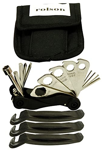 Rolson 40617 20 pc Bike Repair Tool Kit