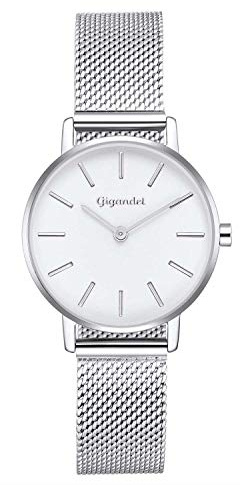 Gigandet Minimalism Damenuhr Analog mit Edelstahlband G36