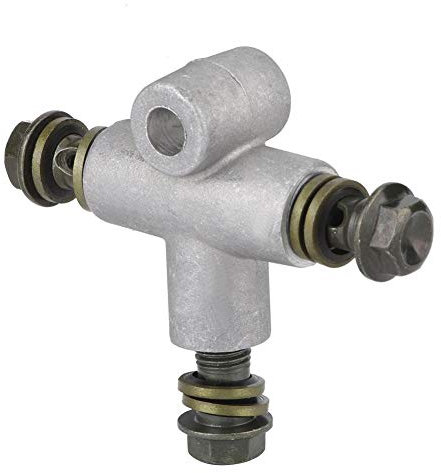 Hydraulischer Bremsschlauch Verbinder, Hydraulischer Bremsschlauch-Rohranschlussverbinder 3-Wege T-Adapter Verbindung für ATV-Kart