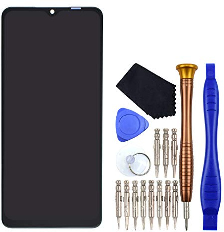 VEKIR Noir SM-A125F Écran LCD Complet numériseur Tactile Remplacement pour Samsung Galaxy A12