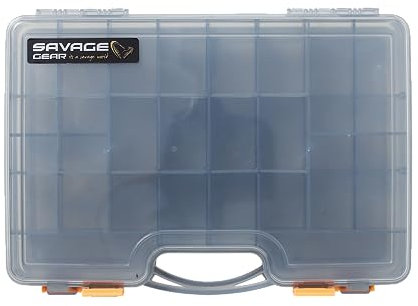 Savage Gear doppelseitige Angelbox 29,5x20,5x6,2cm Lurebox Sided Large