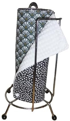 Rouleau de 5 feuilles d’essuie-tout lavable réutilisable – Handmade - zéro déchet (E17)