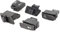 Juego de 5 interruptores para motocicleta, juego de 5 luces altas/luces de cruce, pulsador, pulsador de faros de moto, luces de carretera, luces de cruce, faros, claxon, pulsador, pulsador, pulsador