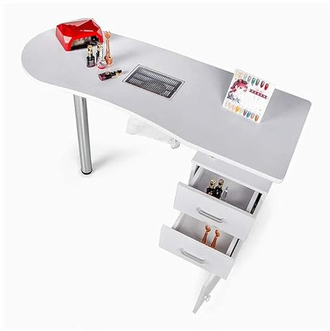 Table de manucure et de reconstruction des ongles avec ventilateur aspirant Adeam