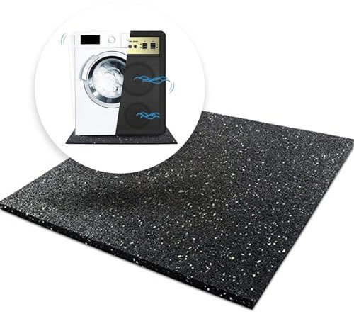 Anti-Vibration Mat Made in Germany – High Efficiency – Vibration Dampening Mat for Washing Machines and Other Electrical Devices – Many Sizes (0,5 x 62.5 x 150 cm)