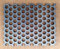 Lamiera forata inox braciere stufe pellet nocciolino x tutte le marche sp. 3 mm