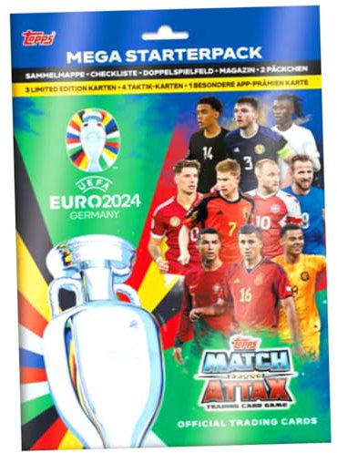 Topps UEFA Euro 2024 Trading Cards Germany Match Attax Karten - EM Sammelkarten - Auswahl (1 Starter)